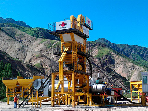 Мобильный АБЗ Ca-Long CLY-1000 в Качканаре
